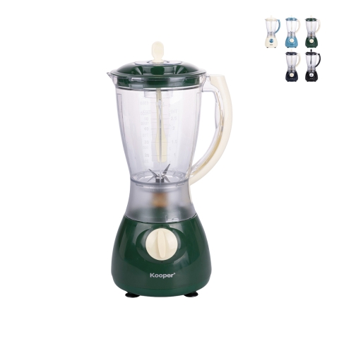 Elektrisk blender 1,8L med 4 hastigheder og rustfri stålklinger Miyu Kampagne