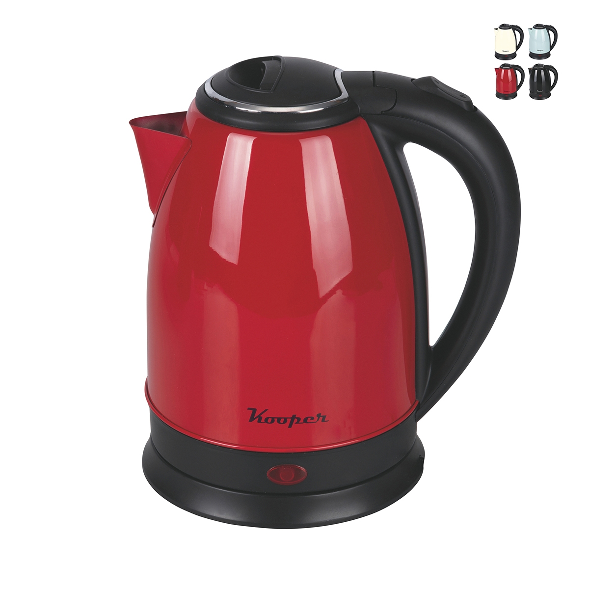 Elektrisk kedel 1,8L i rustfrit stål 1800W Sareno Kampagne Elektrisk kedel 1,8L i rustfrit stål 1800W Sareno Kampagne