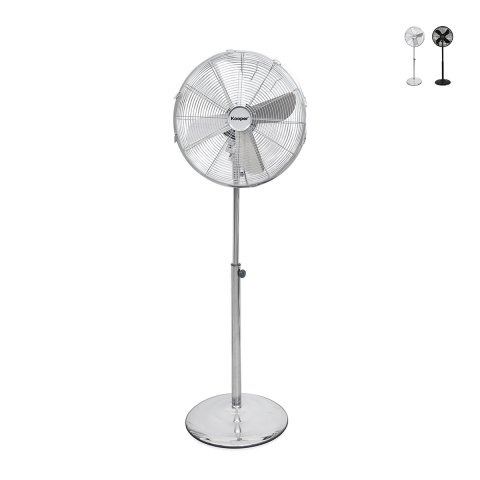 Norek gulvventilator med 4 aluminiumsblade og 3 hastigheder Kampagne