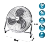 Bordventilator med 3 højhastighedsblade Ø50cm 100W Bastor 