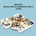Bærbar aircondition 9000 BTU 3-i-1 med hjul Clyma Pris