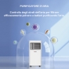 Bærbar aircondition 9000 BTU 3-i-1 med hjul Clyma Omkostninger
