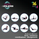 Multifunktionel pilates- og yogastang med elastikker Tera Rabatter