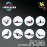 Multifunktionel pilates- og yogastang med elastikker Tera Rabatter