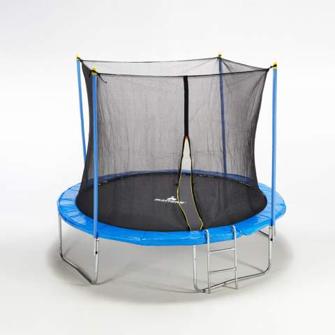 Kangaroo S Playtown lille trampolin 185 cm net til mindre børn udendørs