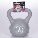 Kettlebell 4 kg til squat træningsøvelser muskelstyrkelse Durik Rabatter