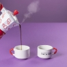 Traditionel Moka espressomaskine i aluminium til 2 kopper kaffe Cuore Udsalg