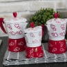 Moka kaffebrygger til 3 kopper espresso i aluminium Cuore Udsalg
