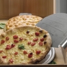 Zunea pizzaspade i rustfrit stål med håndtag På Tilbud