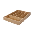 Bestikindsats i træ med 5 rum 35,5x25,5x5cm Kavira Kampagne