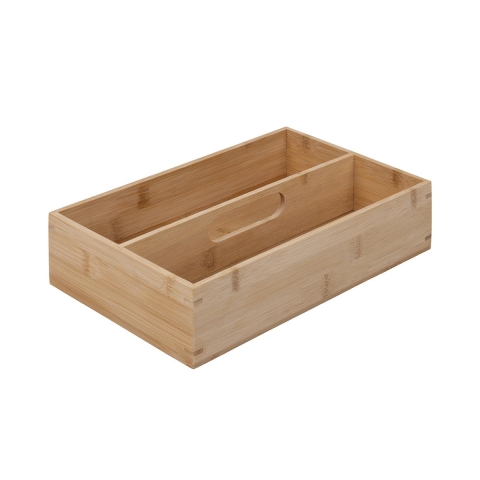 Bambus bestikbakke til skuffe 28x18x7cm Samia Kampagne