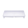 Foldbar transparent rumdeler hylde 29,5x21x16 cm Lumora Tilbud