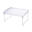 Foldbar transparent rumdeler hylde 29,5x21x16 cm Lumora Kampagne