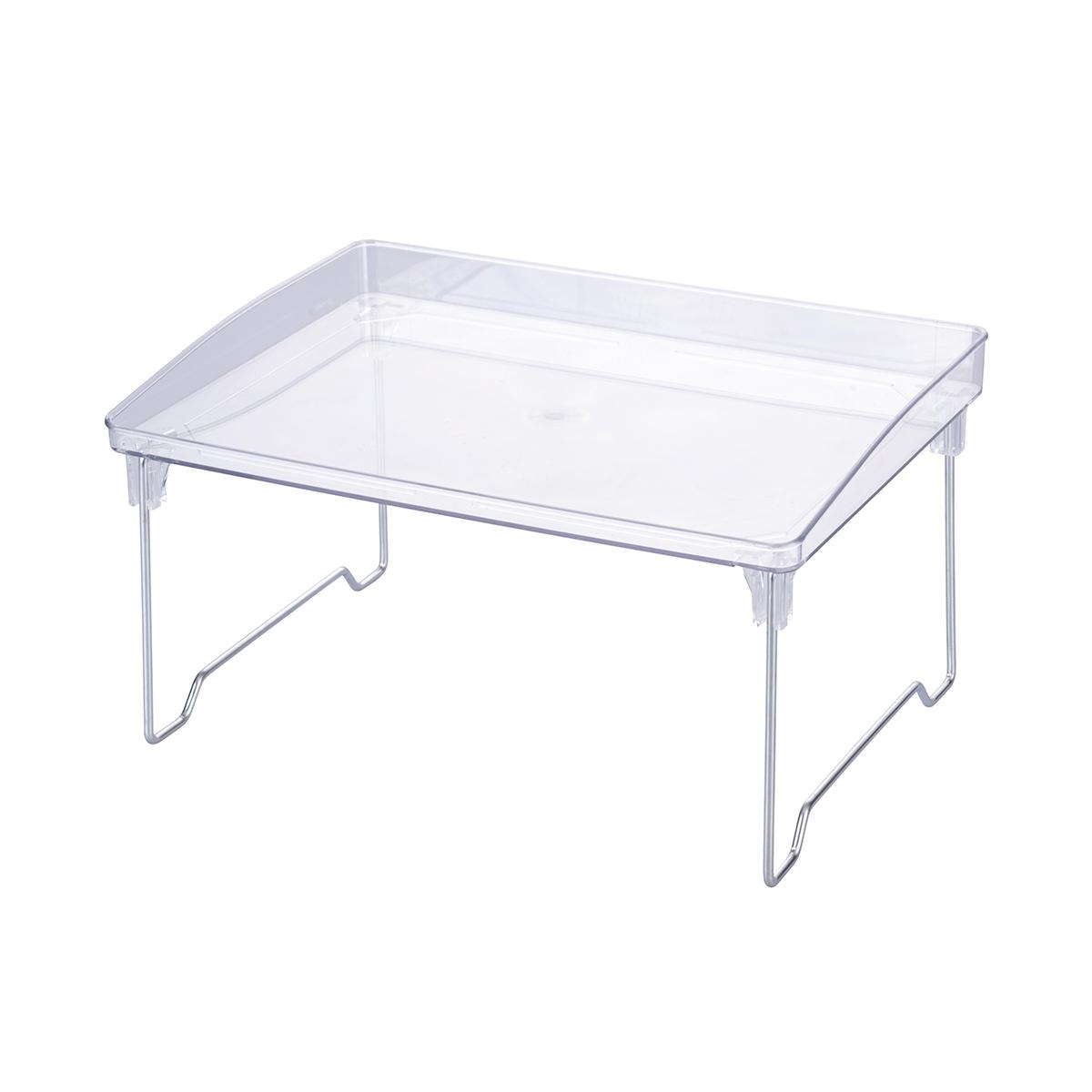 Foldbar transparent rumdeler hylde 29,5x21x16 cm Lumora Kampagne