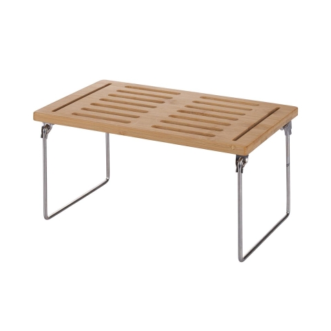 Foldbar træhylde til køkken 31x18,4x15,5cm Mareka Kampagne