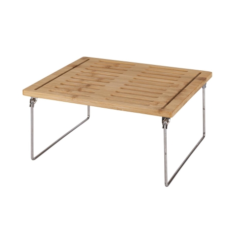 Foldbar køkkenorganizer i træ 32x28x15,5cm Seluna Kampagne