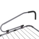 Felora tørrestativ til altan og indendørs brug, 2 kroge, 8 snore, 106x55 cm Udvalg