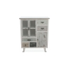 Shabby chic trækommode med 5 skuffer og 3 låger Decapé Udvalg