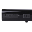 Soundbar til TV 80W med LED-display fjernbetjening 45Hz - 20kHz Lunja Egenskaber