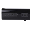 Soundbar til TV 80W med LED-display fjernbetjening 45Hz - 20kHz Lunja Egenskaber