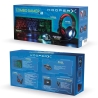 Combo Gamer 5-i-1 tastatur headset mus musemåtte og adapter Milao Pris