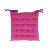 Sæt med 5 stolehynder til køkken 40x40 cm med bindebånd Lomake 