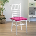Sæt med 5 stolehynder til køkken 40x40 cm med bindebånd Lomake Pris