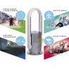 WiFi-styret luftrenser med justerbar multifunktion og HEPA-filter Respiro365 Udvalg