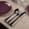 Sæt med 24 bestik i rustfrit stål 18/0 satin finish 5th Avenue På Tilbud