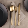 Sæt med 24 rustfri stålbestik 18/0 satin finish Milano Udsalg