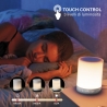 Justerbar LED-bordlampe med trådløs højttaler Light Music Udsalg