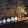 Justerbar LED-bordlampe med trådløs højttaler Light Music På Tilbud