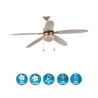 Loftsventilator med lys, 5 blade, reversibel funktion Windy Udvalg