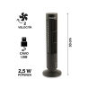 USB-bord- og tårnventilator, 2 hastigheder, 2,5 W Deskfan Rabatter