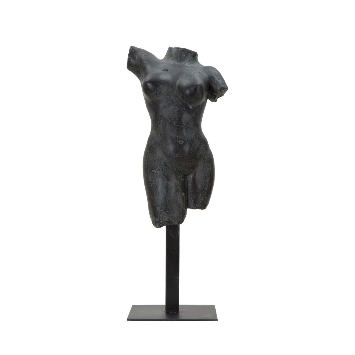Dekorativ skulptur af kvindebuste i sort harpiks Afrodite Kampagne Dekorativ skulptur af kvindebuste i sort harpiks Afrodite Kampagne
