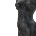 Dekorativ skulptur af kvindebuste i sort harpiks Afrodite Udvalg