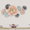 3D vægpanel med blomster og blade 93x7,5x53cm Softy På Tilbud