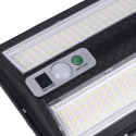 Solta LED solcelle væglampe med sensor og fjernbetjening Rabatter