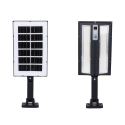 Solta LED solcelle væglampe med sensor og fjernbetjening Udsalg