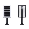 Solta LED solcelle væglampe med sensor og fjernbetjening Udsalg