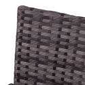 Havemøbler i rattan med sofa, 2 stole og glasbord Rodi Rabatter