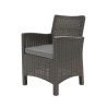Havesæt med 2-personers sofa, lænestole og bord i rattan-look Malaga Mængderabat