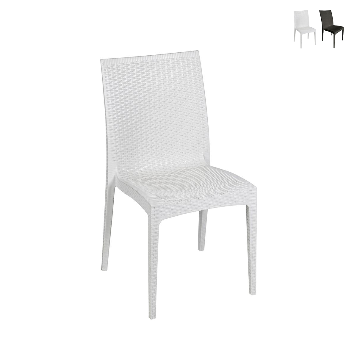 Havestol i polypropylen med rattan-look New Magic Kampagne Havestol i polypropylen med rattan-look New Magic Kampagne