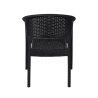 Udendørs stol med armlæn i rattan-look polypropylen Zanzibar Model