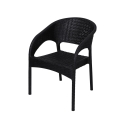 Udendørs stol med armlæn i rattan-look polypropylen Zanzibar Egenskaber