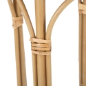 Rund planteholder med metal- og rattanstand Panama Stand Rabatter