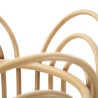 Rund planteholder i metal og flettet bambus rattan Panama Rabatter