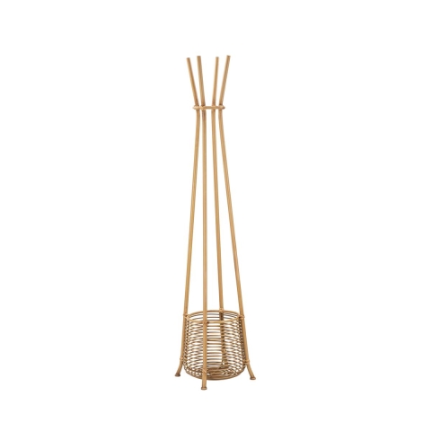 Rattan stumtjener med paraplyholder 49x175cm Panama Kampagne