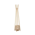 Rattan stumtjener med paraplyholder 49x175cm Panama Kampagne