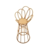 Metalkrukker til planter i rattan, boho chic stil Panama Tower Tilbud